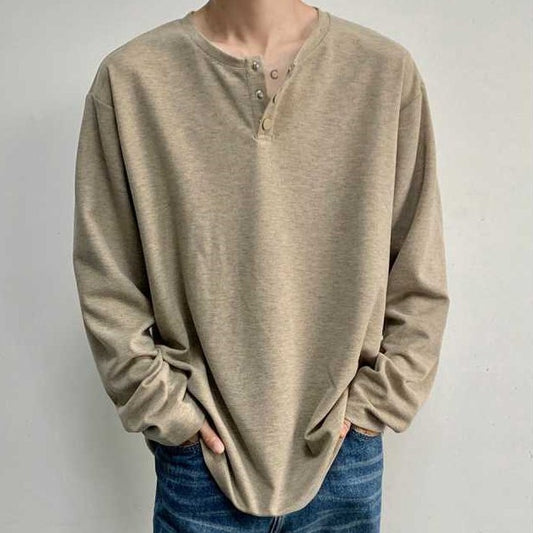 American Fashion Brand Long-sleeved T-shirt Men's Spring And Autumn